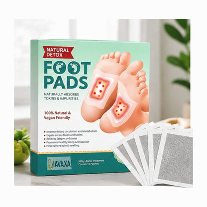 DETOX FOOT PAD – Natural Foot Care & Relaxation Pads | Overnight Foot Care
