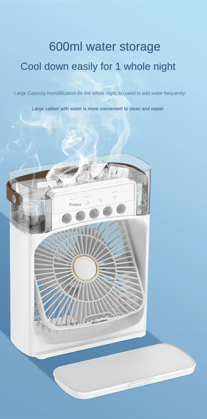 Cool Air, Clean Living | 2-in-1 Purifier & Fan | Breathe Easy Anywhere