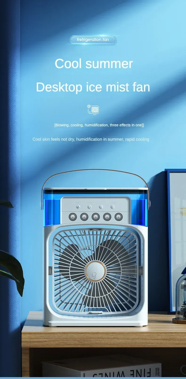 Cool Air, Clean Living | 2-in-1 Purifier & Fan | Breathe Easy Anywhere