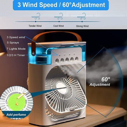 Cool Air, Clean Living | 2-in-1 Purifier & Fan | Breathe Easy Anywhere
