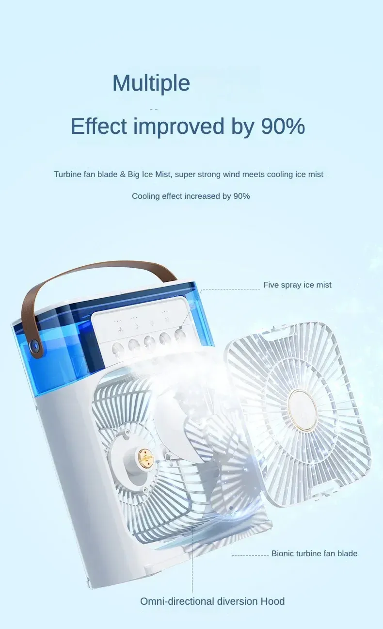 Cool Air, Clean Living | 2-in-1 Purifier & Fan | Breathe Easy Anywhere