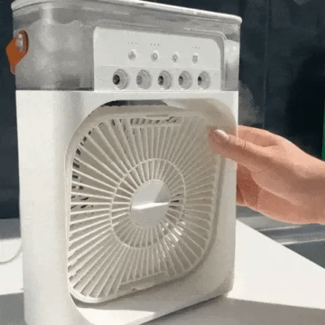 Cool Air, Clean Living | 2-in-1 Purifier & Fan | Breathe Easy Anywhere